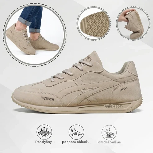 🔥 Dnešní speciální nabídka s 70% slevou🎁Pánské ortopedické vycházkové boty ✅ Prodyšné a protiskluzové - Rozlučte se s bolestí nohou a užívejte si celodenní pohodlí!