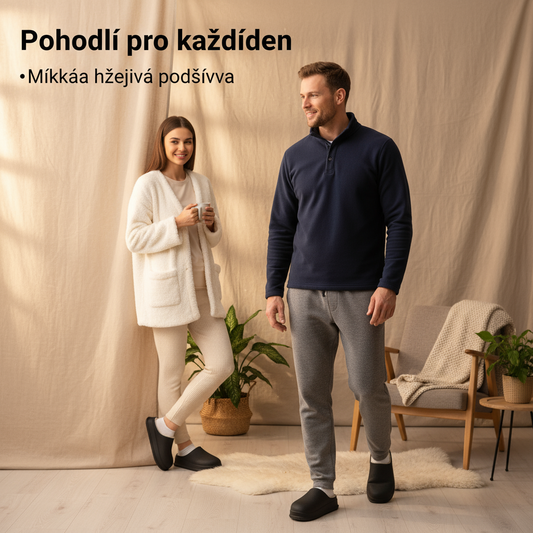 (🔥🚨 Časově omezená sleva 61 % - Poslední den!!) Vlněné pantofle Steminn - Ergonomické a protiskluzové zimní pantofleVlněné pantofle Sterminn - Ergonomické a protiskluzové zimní pantofle