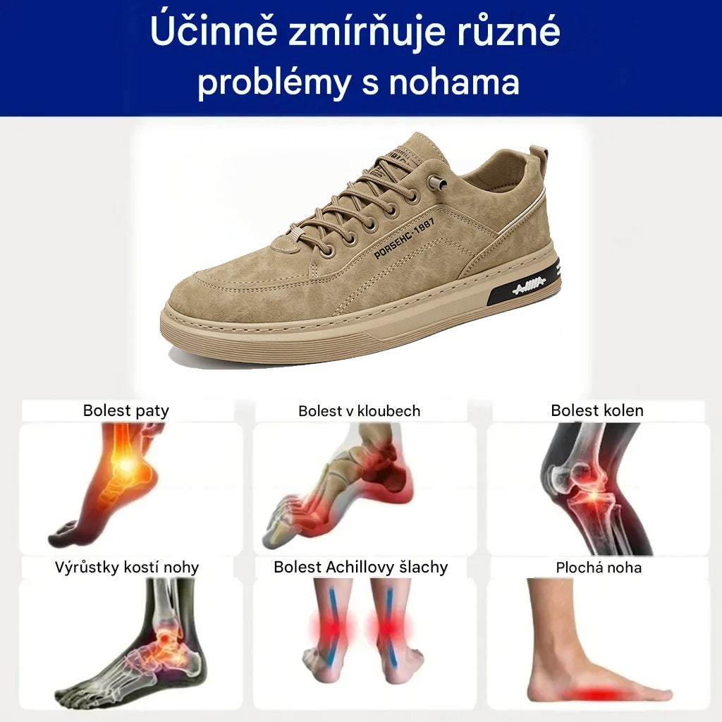 ⏰ Poslední den! 50% sleva 👟 Ergonomická letní ortopedická obuv | Prodyšná a lehká ✅ Ulevuje od bolesti nohou | Snadné nazouvání a zouvání