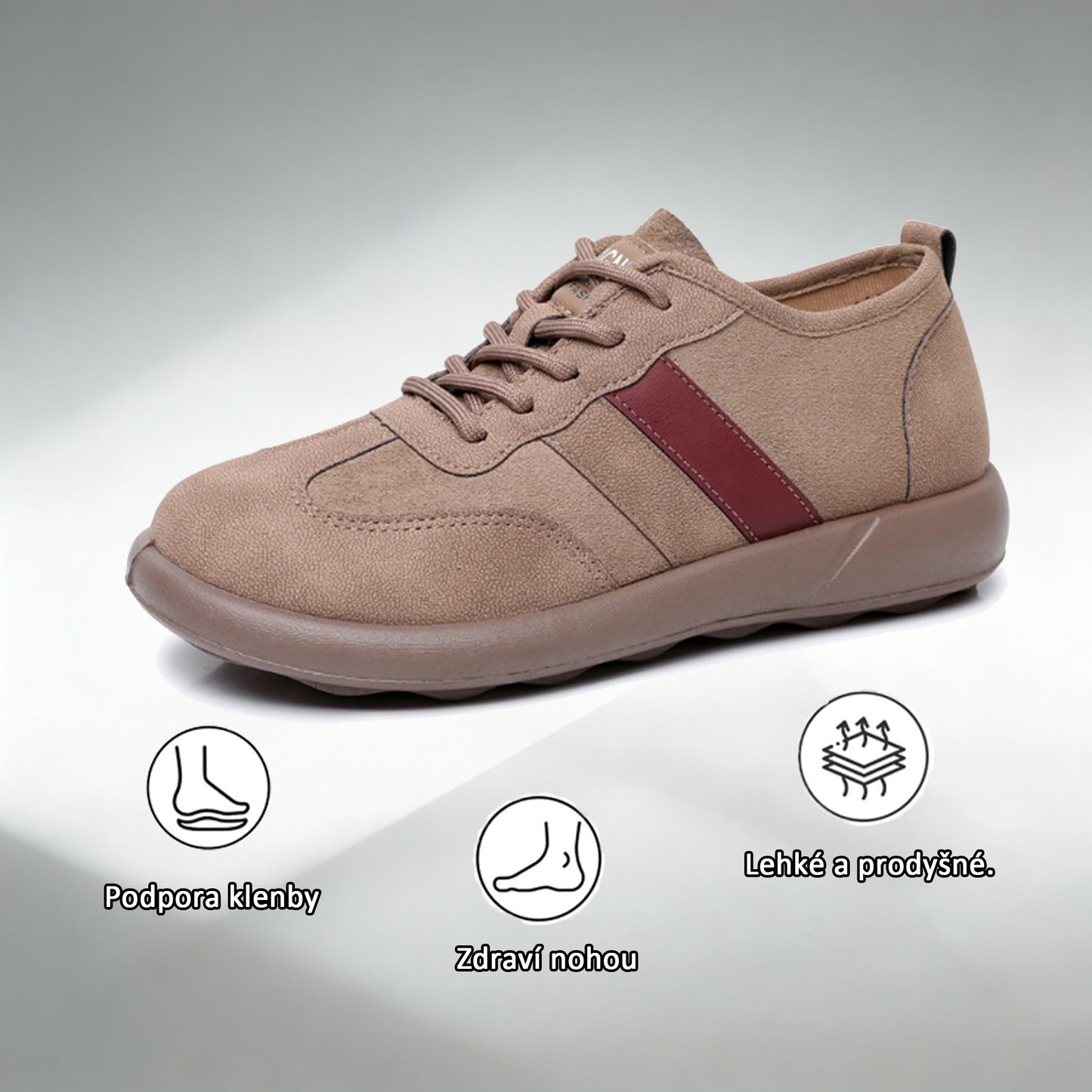 🔥 50% sleva | Prodyšná ortopedická obuv Ventorte® | Poskytuje oporu klenby, zmírňuje bolest a usnadňuje chůzi