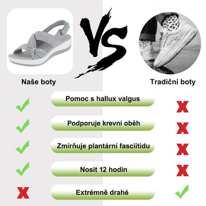 🎁Dnes poloviční cena - nenechte si to ujít|Ergonomicky navržené ortopedické sandály - bezbolestná chůze 👞 dělají chůzi pohodlnější