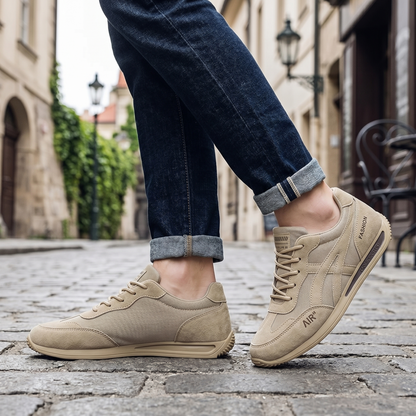 🔥 Dnešní speciální nabídka s 50% slevou🎁Pánské ortopedické vycházkové boty ✅ Prodyšné a protiskluzové - Rozlučte se s bolestí nohou a užívejte si celodenní pohodlí!