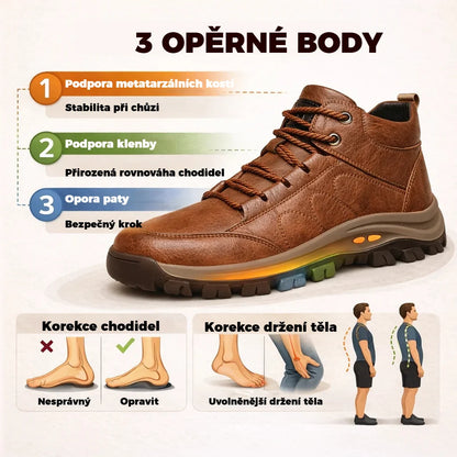 🔥 50% sleva | Ortopedická obuv ventorte® | Poskytuje oporu klenby, zmírňuje bolest a usnadňuje chůzi | Vhodná pro muže i ženy.