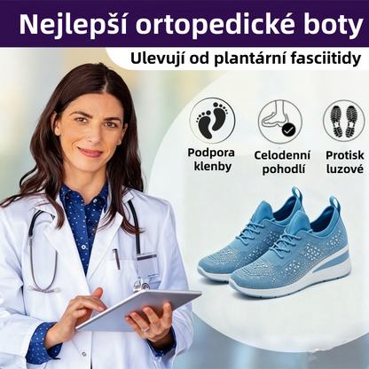 [🔥Dnes za poloviční cenu - Nenechte si to ujít] Ergonomická ortopedická obuv - Snadno se zbavte bolesti nohou 👞 Usnadněte si chůzi