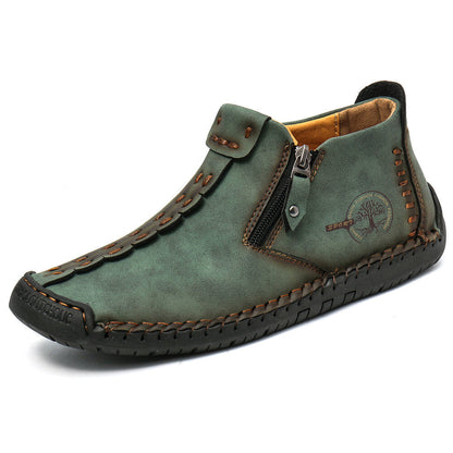 ⏰Nové produkty s 50% slevou Volnočasová obuv 👞Vysoce kvalitní hovězí kůže, pohodlná a protiskluzová, opora klenby ✅Ulevuje od bolesti nohou!