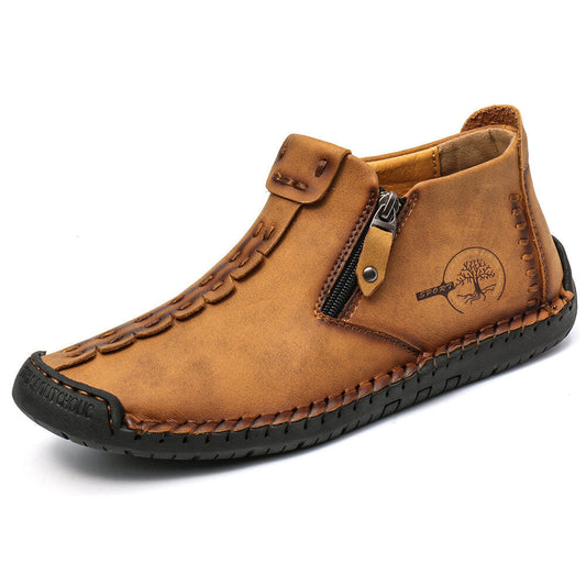 ⏰Nové produkty s 50% slevou Volnočasová obuv 👞Vysoce kvalitní hovězí kůže, pohodlná a protiskluzová, opora klenby ✅Ulevuje od bolesti nohou!