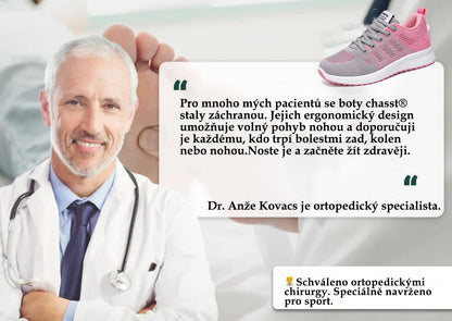 Ortopedická obuv chasst® Medical – Ergonomicky navržená pro úlevu od bolesti zad, nohou a kloubů.