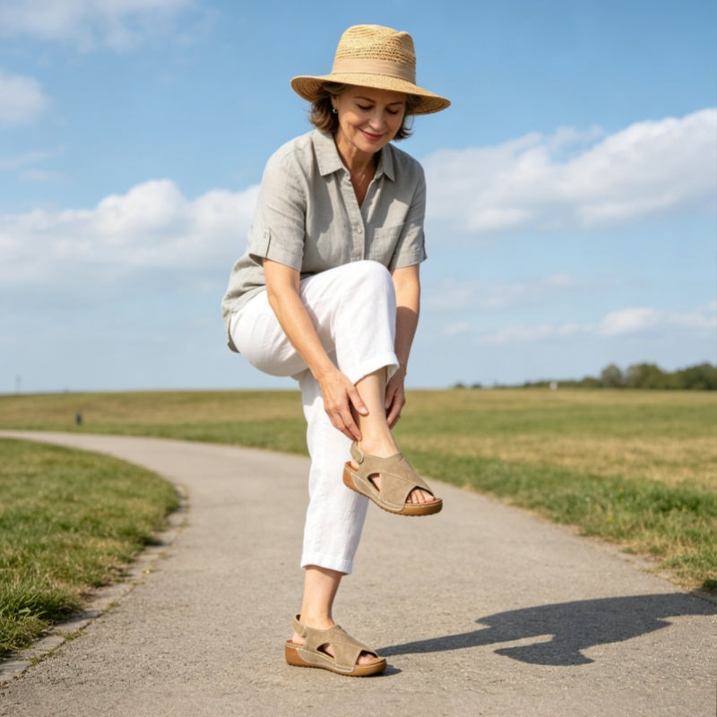 🔥 Časově omezená sleva 50 %! Letní ortopedické sandály – ergonomické, pohodlné a prodyšné pro úlevu od bolesti. ✅