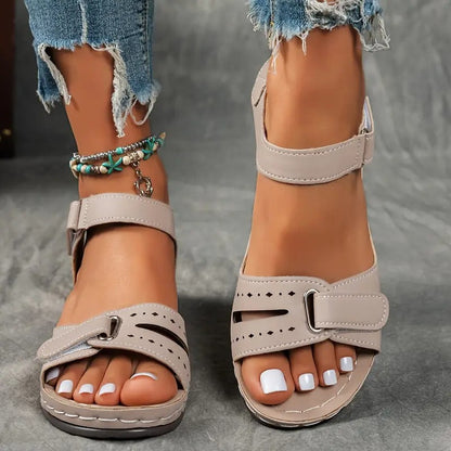 🎁Dnes za poloviční cenu - nenechte si to ujít| Ergonomicky tvarované ortopedické sandály - bezbolestná chůze👞Zajišťují pohodlnější chůzi