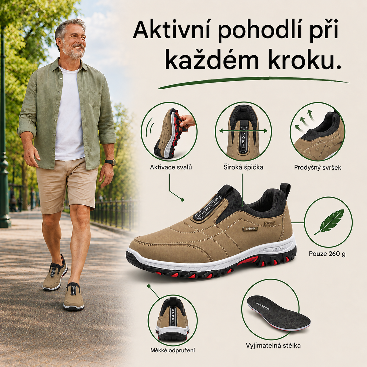 🎉Poslední den! Sleva 50 %! ✅ Ortopedická zdravotní obuv navržená speciálně pro lidi s problémy s nohou, která poskytuje oporu klenby a zmírňuje bolesti zad, kloubů a chodidel.