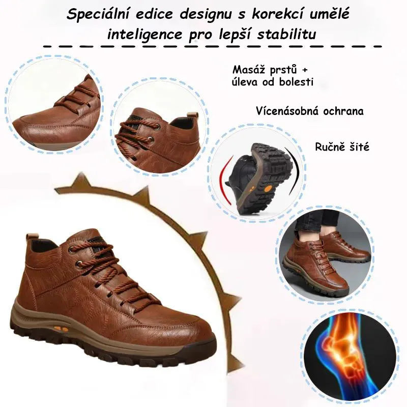 🔥 50% sleva | Ortopedická obuv ventorte® | Poskytuje oporu klenby, zmírňuje bolest a usnadňuje chůzi | Vhodná pro muže i ženy.