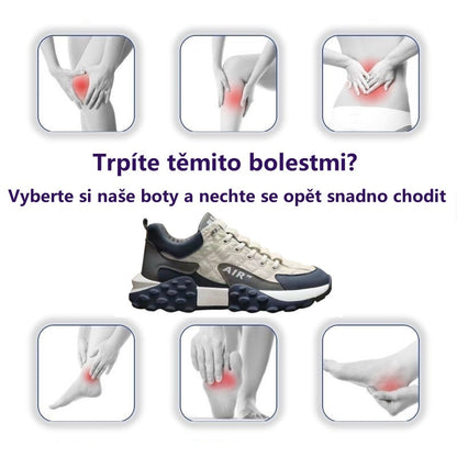 Ortopedická obuv ventorte® | Ergonomicky tvarovaná, měkká a pohodlná, zmírňuje únavu nohou po dlouhém dni.