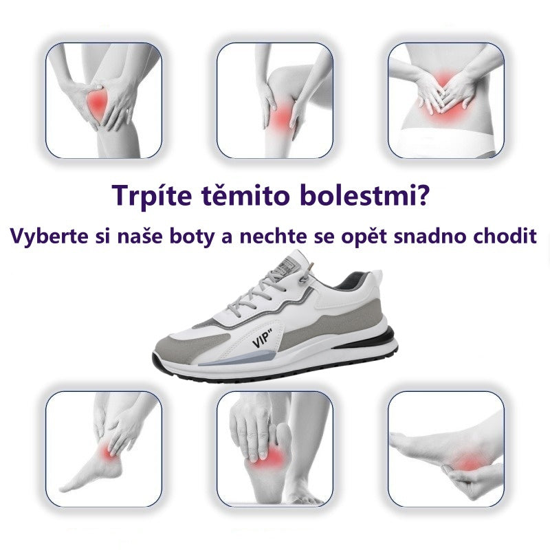 Zbrusu nová ergonomická ortopedická obuv - ✅ Přirozeně koriguje chůzi a zmírňuje bolest - Zvýšená voděodolnost a protiskluzovost 👞 Vyrobeno z vybrané australské kůže