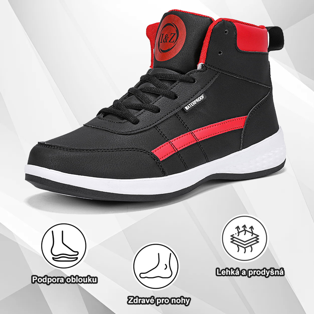 (🔥Dnes sleva 50 % – vezměte si to!) Prémiová stylová ortopedická obuv 👞 – Ergonomický design pro úlevu od bolesti