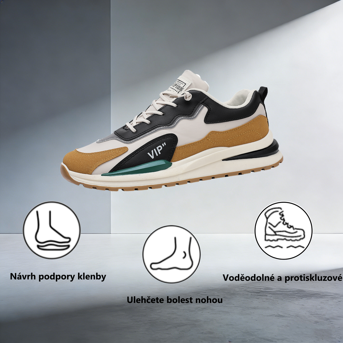 Zbrusu nová ergonomická ortopedická obuv - ✅ Přirozeně koriguje chůzi a zmírňuje bolest - Zvýšená voděodolnost a protiskluzovost 👞 Vyrobeno z vybrané australské kůže