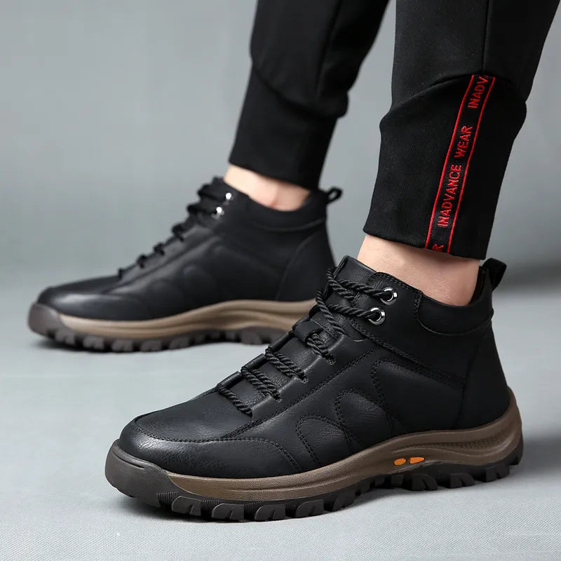 🔥Dnes sleva 50 %, nenechte si to ujít!🐂 Pánská ortopedická obuv je vyrobena z vysoce kvalitní italské hovězí kůže 👞 Ulevuje od bolesti ✅ Pohodlná chůze