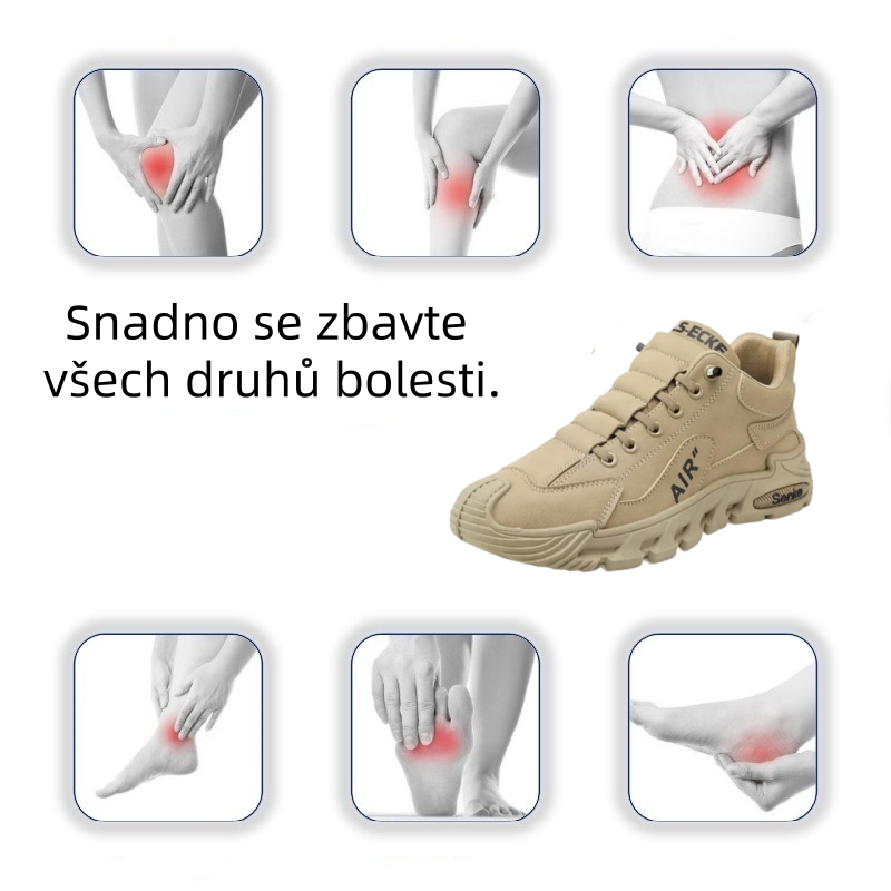 【⏰Dnes sleva 50 % - brzy končí🔥】 - Prémiová semišová měkká a pohodlná ortopedická sportovní obuv (podpora klenby - voděodolná a protiskluzová)