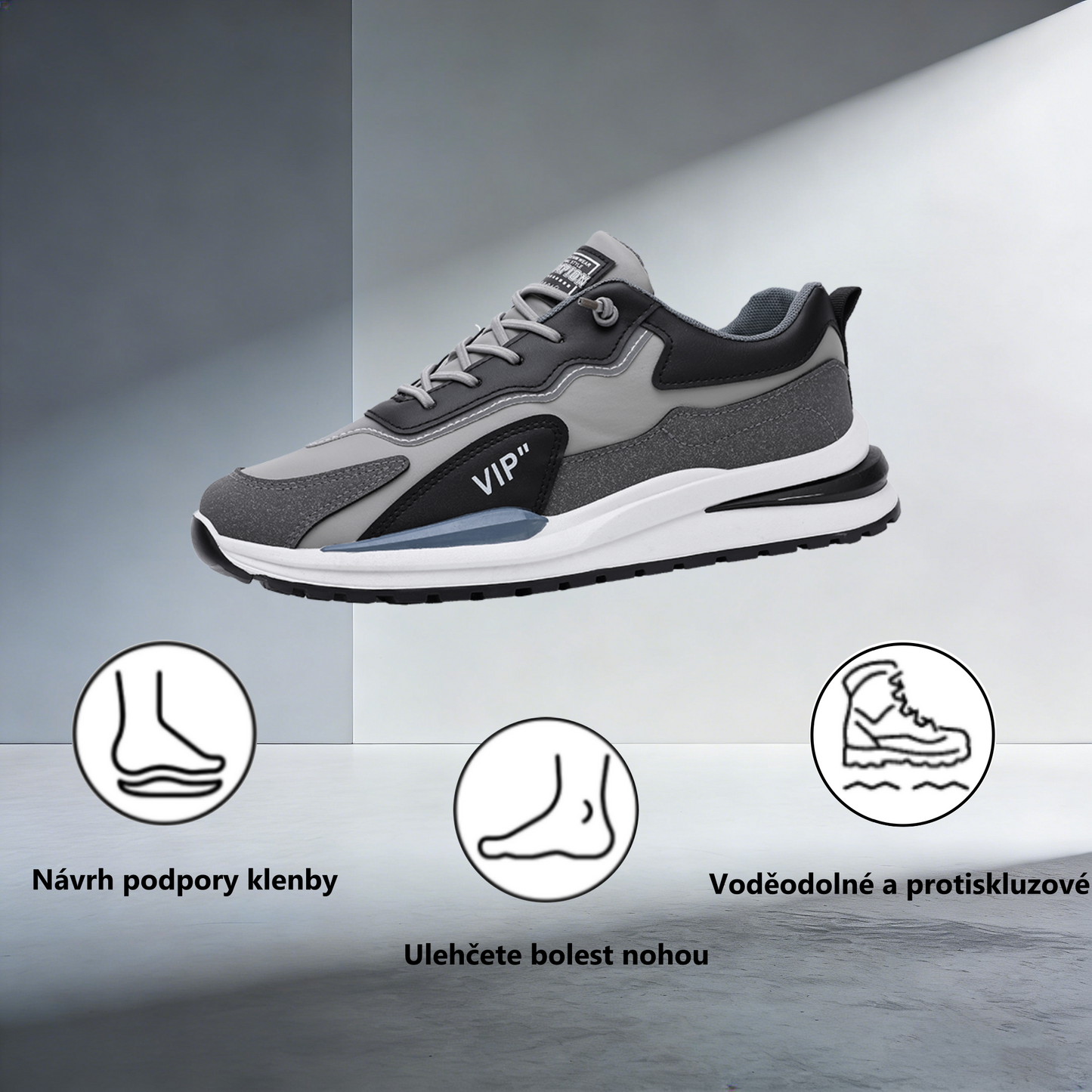 Zbrusu nová ergonomická ortopedická obuv - ✅ Přirozeně koriguje chůzi a zmírňuje bolest - Zvýšená voděodolnost a protiskluzovost 👞 Vyrobeno z vybrané australské kůže