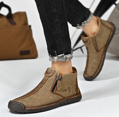 ⏰Nové produkty s 50% slevou Volnočasová obuv 👞Vysoce kvalitní hovězí kůže, pohodlná a protiskluzová, opora klenby ✅Ulevuje od bolesti nohou!