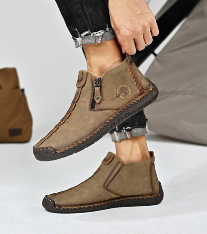 ⏰Nové produkty s 50% slevou Volnočasová obuv 👞Vysoce kvalitní hovězí kůže, pohodlná a protiskluzová, opora klenby ✅Ulevuje od bolesti nohou!