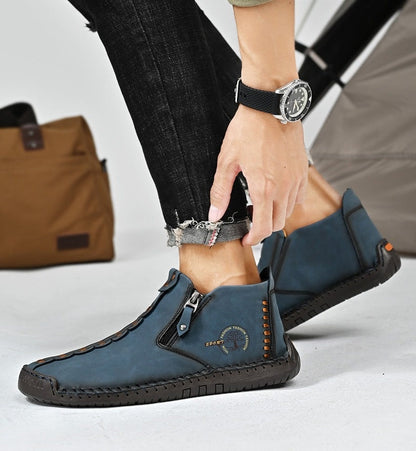 ⏰Nové produkty s 50% slevou Volnočasová obuv 👞Vysoce kvalitní hovězí kůže, pohodlná a protiskluzová, opora klenby ✅Ulevuje od bolesti nohou!