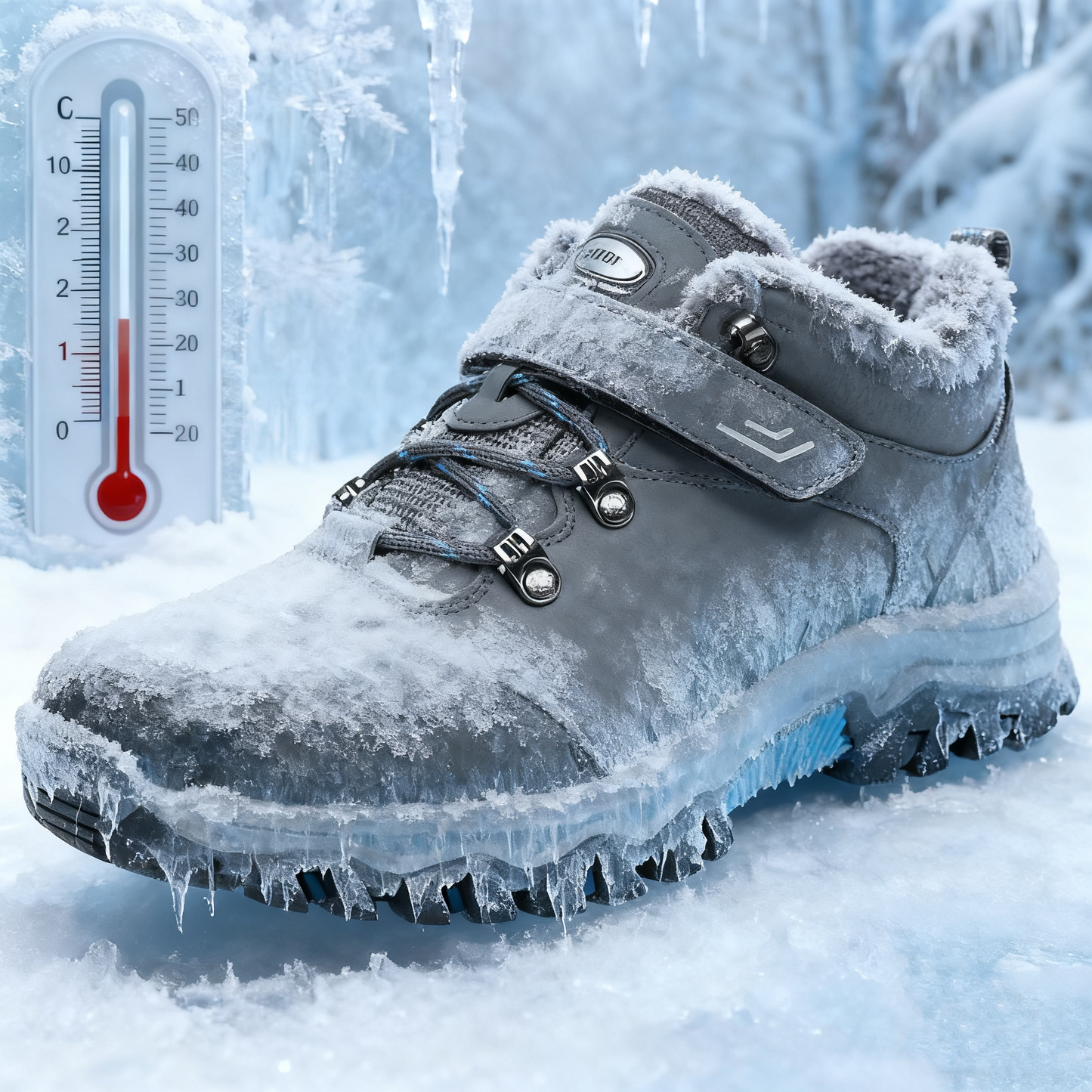 🔥Černý pátek: sleva 50 %!⏰ - Zimní ortopedická obuv deconr®, 👞 Protiskluzová a teplá - Pohodlný střih - Ergonomický tvar. (Unisex)