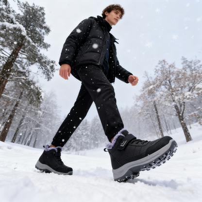🔥Černý pátek: sleva 50 %!⏰ - Zimní ortopedická obuv deconr®, 👞 Protiskluzová a teplá - Pohodlný střih - Ergonomický tvar. (Unisex)