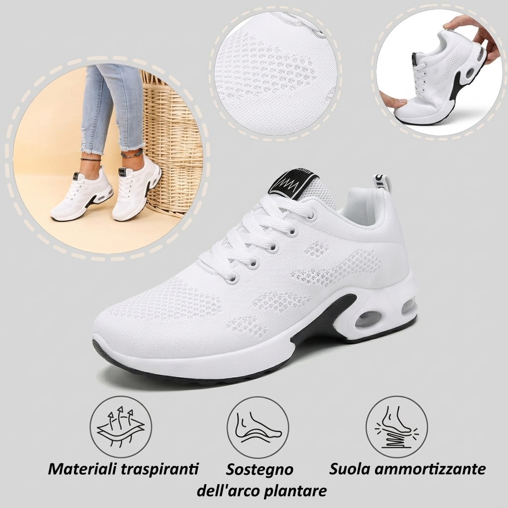 【⏰Ultimo giorno, 70% di sconto! Non perdete l'occasione!】Scarpe ortopediche ergonomiche con assorbimento degli urti, ✅️scarpe ortopediche salutari progettate specificamente per le donne europee.