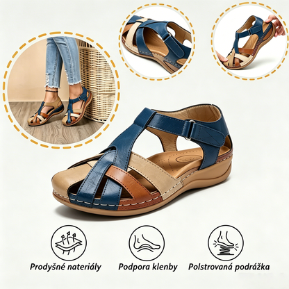 🎁Dnes za poloviční cenu - nenechte si to ujít|Ergonomicky tvarované ortopedické sandály - bezbolestná chůze👞usnadňují chůzi
