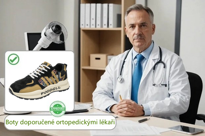 Tenisky deconr® | Široká špička snižuje tlak na chodidlo a poskytuje celodenní pohodlí.
