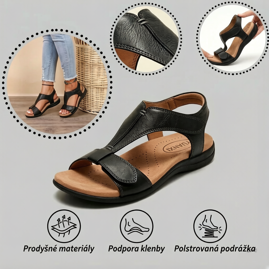 ⏰ Dnešní speciální nabídka: 50% sleva | Letní ortopedické sandály ventorte® | Podpora klenby, pohodlná a bezbolestná chůze