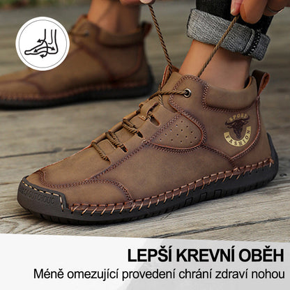 (🔥Dnes sleva 50 % – vezměte si to!) Prémiová stylová ortopedická obuv 👞 – Ergonomický design pro úlevu od bolesti