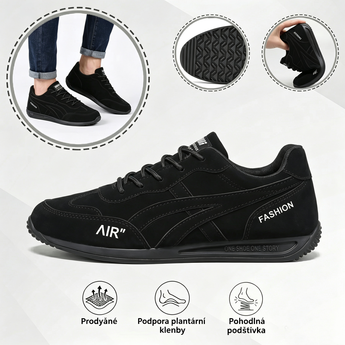 🔥 Dnešní speciální nabídka s 70% slevou🎁Pánské ortopedické vycházkové boty ✅ Prodyšné a protiskluzové - Rozlučte se s bolestí nohou a užívejte si celodenní pohodlí!
