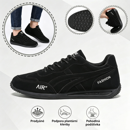 🔥 Dnešní speciální nabídka s 70% slevou🎁Pánské ortopedické vycházkové boty ✅ Prodyšné a protiskluzové - Rozlučte se s bolestí nohou a užívejte si celodenní pohodlí!