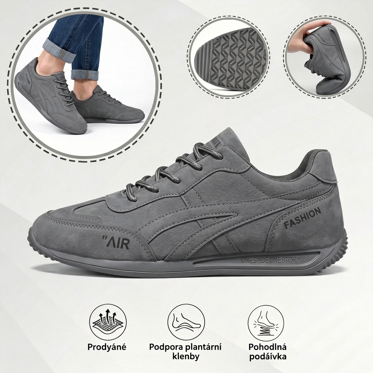 🔥 Dnešní speciální nabídka s 70% slevou🎁Pánské ortopedické vycházkové boty ✅ Prodyšné a protiskluzové - Rozlučte se s bolestí nohou a užívejte si celodenní pohodlí!