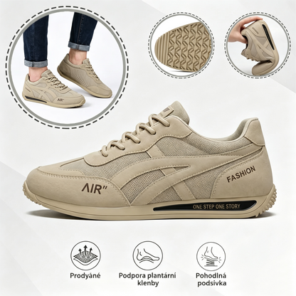 🔥 Dnešní speciální nabídka s 70% slevou🎁Pánské ortopedické vycházkové boty ✅ Prodyšné a protiskluzové - Rozlučte se s bolestí nohou a užívejte si celodenní pohodlí!