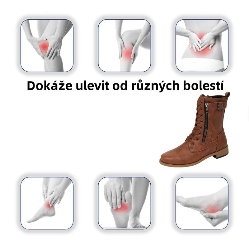 🔥Dnes za poloviční cenu - Nenechte si ujít Ergonomicky tvarovaná ortopedická obuv - vysoce kvalitní kůže 👞Ručně šité dámské boty