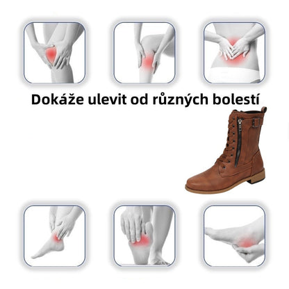 🔥Dnes za poloviční cenu - Nenechte si ujít Ergonomicky tvarovaná ortopedická obuv - vysoce kvalitní kůže 👞Ručně šité dámské boty