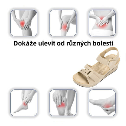 🎁Dnes za poloviční cenu - nenechte si to ujít| Ergonomicky tvarované ortopedické sandály - bezbolestná chůze👞Zajišťují pohodlnější chůzi