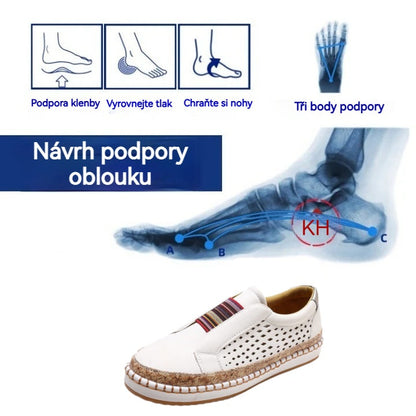 🎁Poslední den na využití 50% slevy! Nenechte si ujít příležitost! ⏰Ulevit od bolesti nohou a fasciitidy - Pohodlná a prodyšná ortopedická obuv🔴