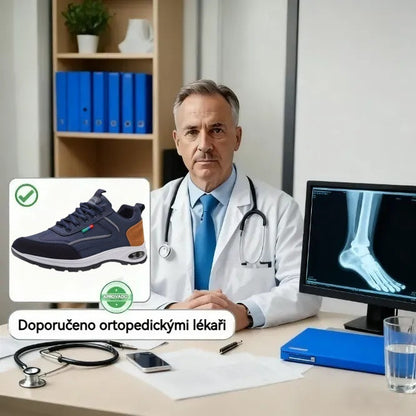 🔥 50% sleva | Nejpohodlnější a nejoblíbenější ortopedická obuv v České republice | Poskytuje oporu klenby, zmírňuje bolest a usnadňuje chůzi | Vhodná pro muže i ženy.