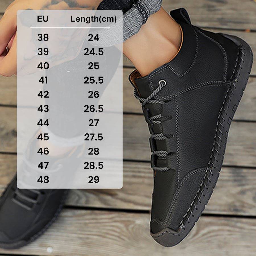 (🔥Dnes sleva 50 % – vezměte si to!) Prémiová stylová ortopedická obuv 👞 – Ergonomický design pro úlevu od bolesti