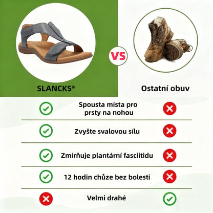 ⏰ Dnešní speciální nabídka: 50% sleva | Letní ortopedické sandály ventorte® | Podpora klenby, pohodlná a bezbolestná chůze