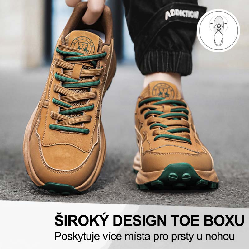 Ortopedická turistická obuv Deconr® | Ergonomicky navržená pro úlevu od bolesti zad, nohou a kloubů.
