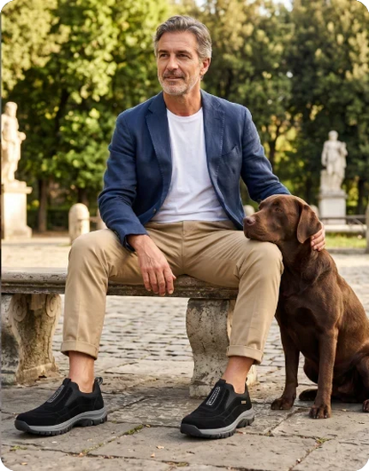 Ortopedická obuv ventorte®  [🔥Dnes za poloviční cenu! 🎁] Pohodlná vycházková obuv 👟 Podpora klenby | Účinně ulevuje od bolesti nohou, bolesti klenby a únavy nohou ✅