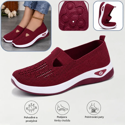 ⏰ Poslední den! 50% sleva 👟 Ergonomická letní ortopedická obuv | Prodyšná a lehká ✅ Ulevuje od bolesti nohou | Snadné nazouvání a zouvání