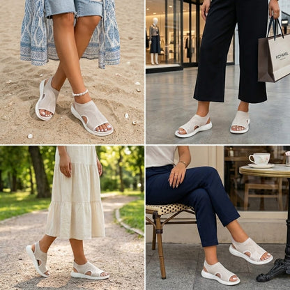 ⏰ Dnes sleva 50 %! 👡 Pohodlné sandály s oporou klenby 🦶 Ergonomický design pro pohodlnou celodenní chůzi ✅
