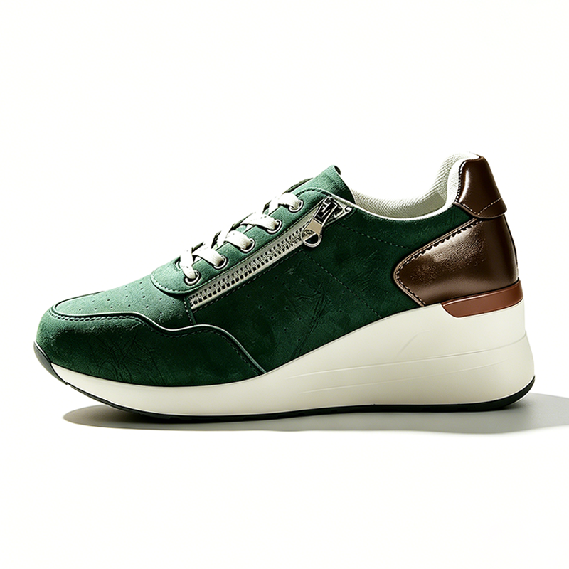 Ortopedická obuv ventorte® 【🔥Dnešní speciál: 50% sleva🎁】 Pohodlná vycházková obuv - Zapínání na boční zip, vysoký podpatek, podpora klenby pro účinnou úlevu od bolesti chodidla, voděodolná a protiskluzová.