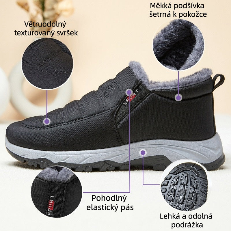 deconr® - Ergonomicky tvarovaná zimní ortopedická obuv pro úlevu od bolesti nohou, kolen a zad - unisex
