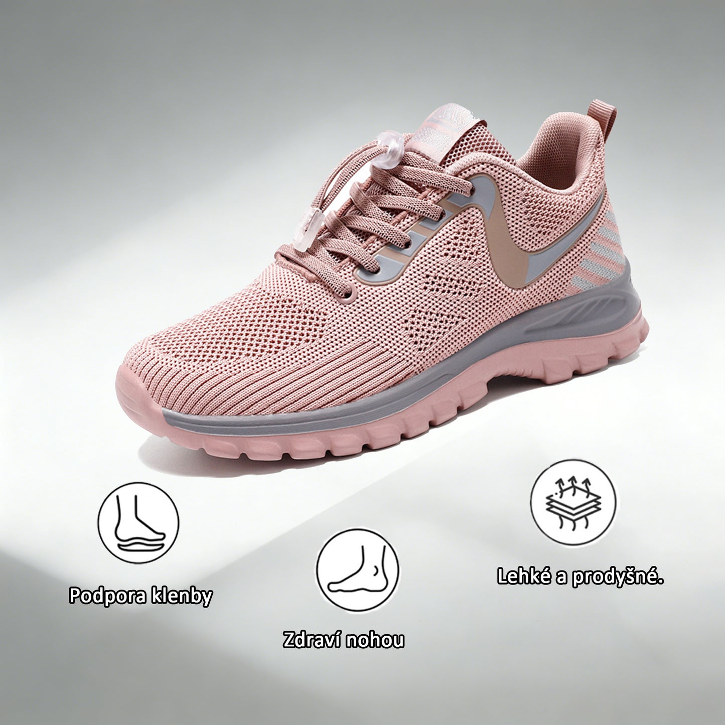 🔥 50% sleva | ortopedická obuv ventorte® | Poskytuje oporu klenby, zmírňuje bolest a usnadňuje chůzi | Vhodná pro muže i ženy.